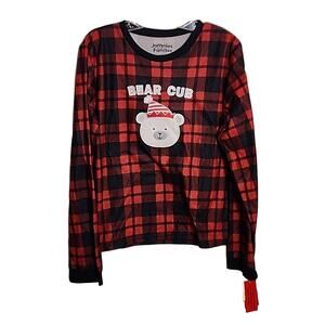 Jammies for Families Boys XXL Pajama Top, Bear Cub, NWT